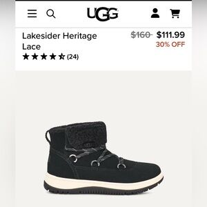 Ugg Lakesider Heritage Lace